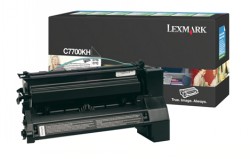 Lexmark Toner Druckkassette schwarz <span class="itemid">00C7700KH</span>