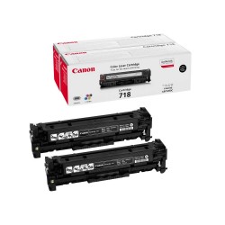 Canon 2 Canon 2x 718 BK schwarz Toner <span class="itemid">2662B005</span>