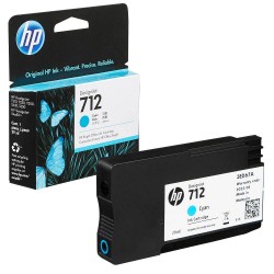 HP HP 712 (3ED67A) cyan Tintenpatrone <span class="itemid">3ED67A</span>