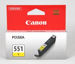 Canon CLI-551y Tinte Gelb <span class="itemid">6511B001</span>