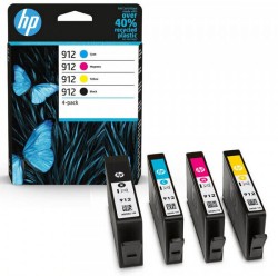 HP HP 912 Tinten Value Pack (bk,c,m,y) <span class="itemid">6ZC74AE</span>