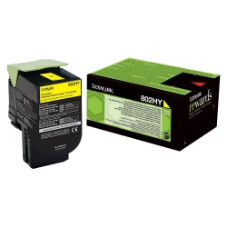 Lexmark Lexmark 80C2HY0 gelb Toner <span class="itemid">80C2HY0</span>