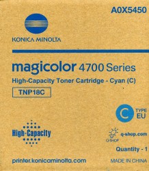 Konica Minolta Toner Cyan <span class="itemid">A0X5450</span>