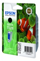 Epson Tintenpatrone schwarz <span class="itemid">C13T02640110</span>