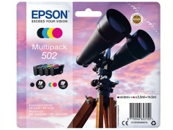 Epson Tintenpatronen Multipack (4 Farben) Typ 502 <span class="itemid">C13T02V64010</span>