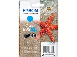 Epson Druckerpatrone Cyan 603XL <span class="itemid">C13T03A24010</span>