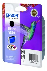 Epson Tintenpatrone schwarz <span class="itemid">C13T08014011</span>