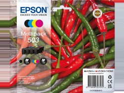 Epson Tintenpatronen Multipack (4 Farben) Typ 503 <span class="itemid">C13T09Q64010</span>