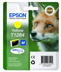 Epson Tintenpatrone gelb <span class="itemid">C13T12844012</span>