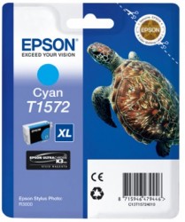 Epson Druckerpatrone Cyan <span class="itemid">C13T15724010</span>