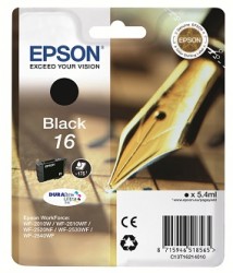 Epson Druckerpatrone Schwarz 16 <span class="itemid">C13T16214012</span>