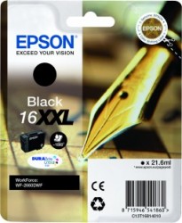 Epson Tintenpatrone Schwarz 16 XXL <span class="itemid">C13T16814012</span>