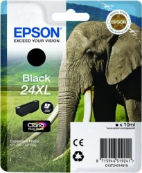 Epson Tintenpatrone Schwarz 24 XL <span class="itemid">C13T24314012</span>