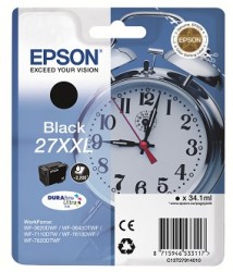 Epson Druckerpatrone Schwarz 27 XXL <span class="itemid">C13T27914012</span>