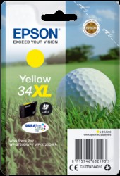 Epson Tintenpatrone Gelb 34 XL <span class="itemid">C13T34744010</span>