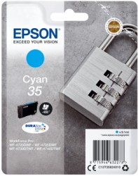 Epson Druckerpatrone Cyan 35 <span class="itemid">C13T35824010</span>