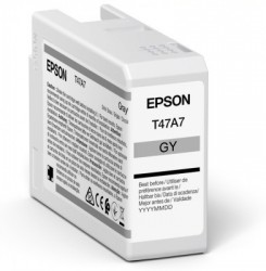 Epson T47A7 Gray Tintenpatrone <span class="itemid">C13T47A700</span>