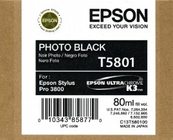 Epson Tintenpatrone Photo Black <span class="itemid">C13T580100</span>