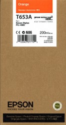 Epson Tintenpatrone orange <span class="itemid">C13T653A00</span>