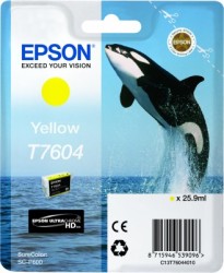 Epson Druckerpatrone Gelb <span class="itemid">C13T76044010</span>