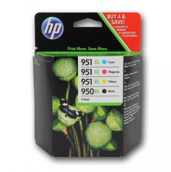 HP HP 950XL/951XL Tinten Value Pack (bk,c,m,y) <span class="itemid">C2P43AE</span>