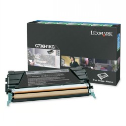 Lexmark Lexmark Toner schwarz <span class="itemid">C736H1KG</span>