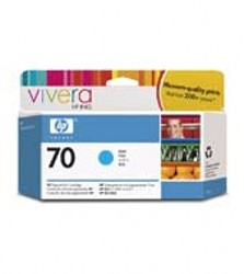 HP Vivera Pigmenttinte Nr.70 cyan <span class="itemid">C9452A</span>