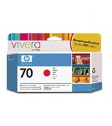 HP Vivera Pigmenttinte Nr.70 rot <span class="itemid">C9456A</span>