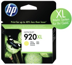 HP HP 920XL Tinte gelb <span class="itemid">CD974AE</span>