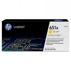 HP 651A Tonerkartusche gelb <span class="itemid">CE342A</span>