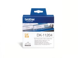 Brother DK-11204 Brother Etiketten 400Stk/Rolle 17x54mm  / WEISS <span class="itemid">DK-11204</span>