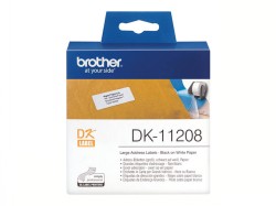 Brother DK-11208 Brother Etiketten 400Stk/Rolle 38mmx90mm WEISS <span class="itemid">DK-11208</span>