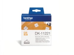 Brother DK-11221 Brother Etiketten 1000Stk/Rolle 23mmx23mm  WEISS <span class="itemid">DK-11221</span>