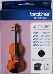 Brother Tinte Schwarz <span class="itemid">LC127XLBK</span>