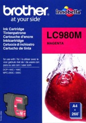 Brother Tintenpatrone magenta <span class="itemid">LC980M</span>