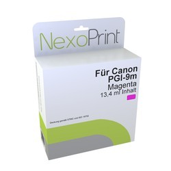 NexoPrint Tintenpatrone magenta f&#252;r Canon PGI-9m 