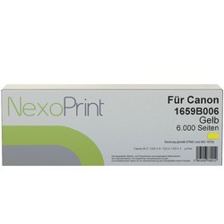 NexoPrint Tonerkartusche cyan f&#252;r Canon C-EXV26 / 1659B006 