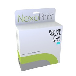 NexoPrint NexoPrint f&#252;r HP 963XL Tinte cyan 