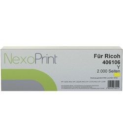 NexoPrint f&#252;r Ricoh Tonerkartusche gelb Type 220 406147/407643 