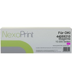 NexoPrint Tonerkartusche magenta f&#252;r OKI 44059210 