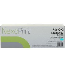 NexoPrint Bildtrommeleinheit cyan f&#252;r OKI 44315107 