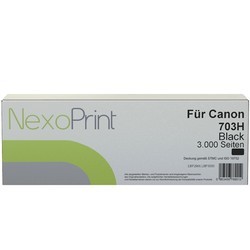 NexoPrint Tonerkartusche schwarz f&#252;r Canon 703H / hohe Kapazit&#228;t 