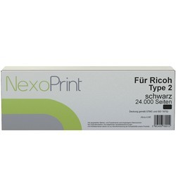 NexoPrint Tonerkartusche schwarz f&#252;r Ricoh Typ 2 