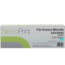 NexoPrint Toner Cyan gro&#223; f&#252;r Konica Minolta A0V30HH 