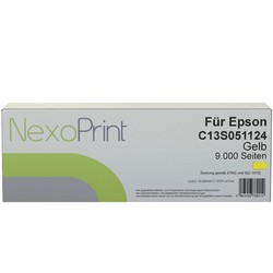 NexoPrint Tonerpatrone gelb f&#252;r Epson C13S051124 