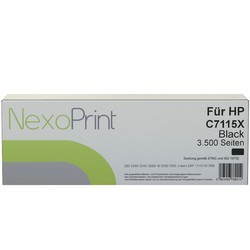 NexoPrint Tonerkartusche schwarz f&#252;r HP C7115X (15X) 