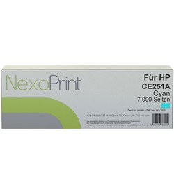 NexoPrint Tonerkartusche Cyan f&#252;r HP CE251A (504A) 