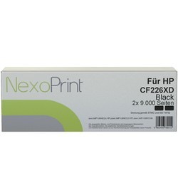 NexoPrint Toner Doppelpack 26X / CF226XD 