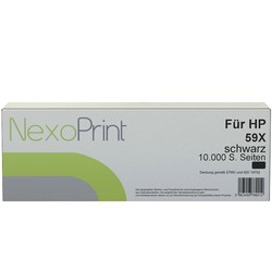 NexoPrint NexoPrint Tonerkartusche schwarz f&#252;r HP 59X 