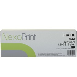 NexoPrint NexoPrint Tonerkartusche schwarz f&#252;r HP 94A 